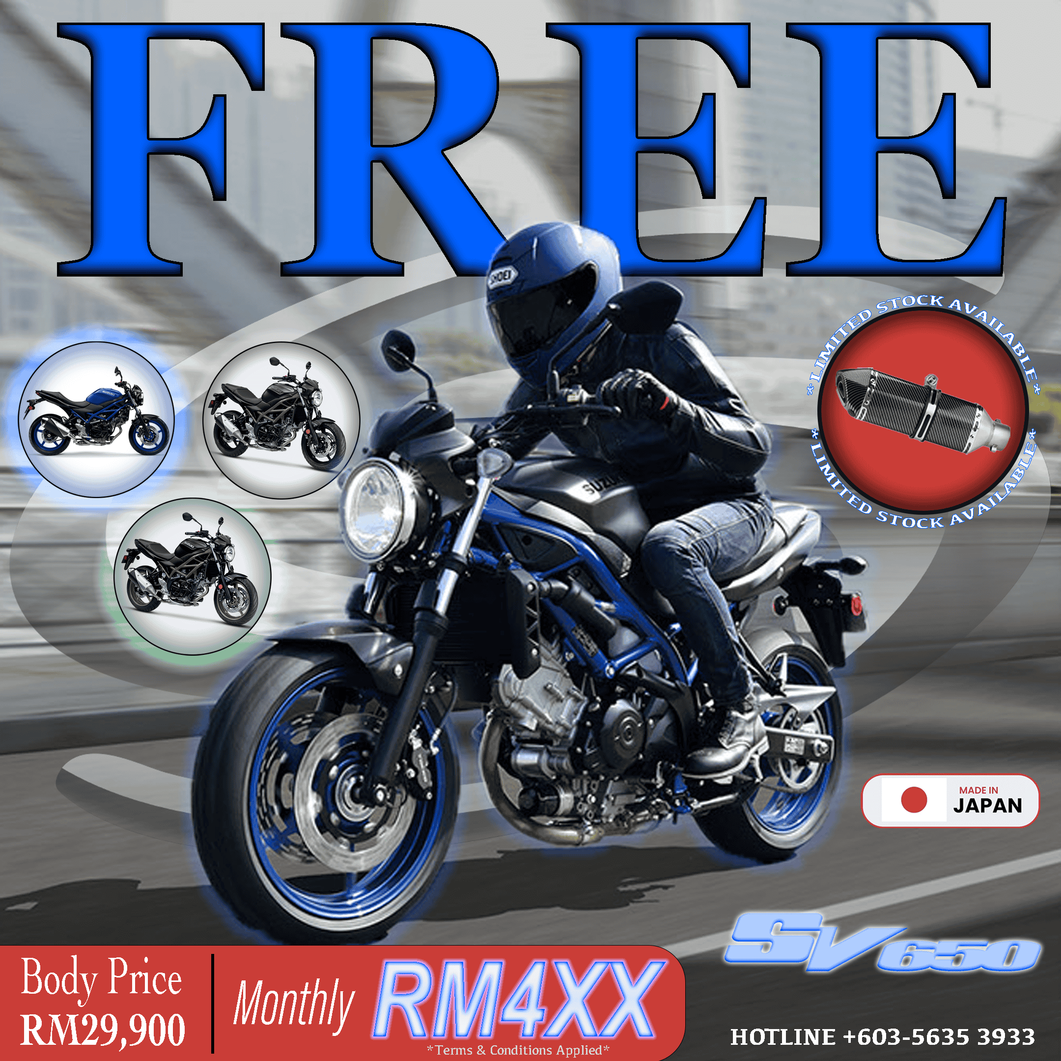 SV650 Promotion
